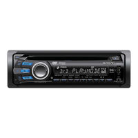 Sony MEX-DV1500U Mode D'emploi
