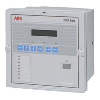 ABB REF 610 Manuel De Référence Technique