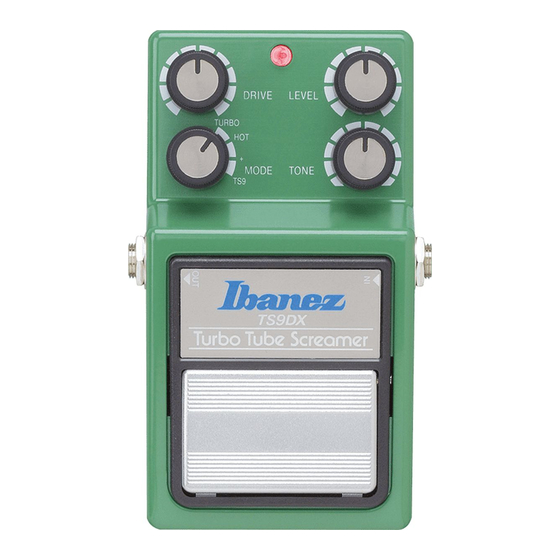 Ibanez TS9DX Mode D'emploi