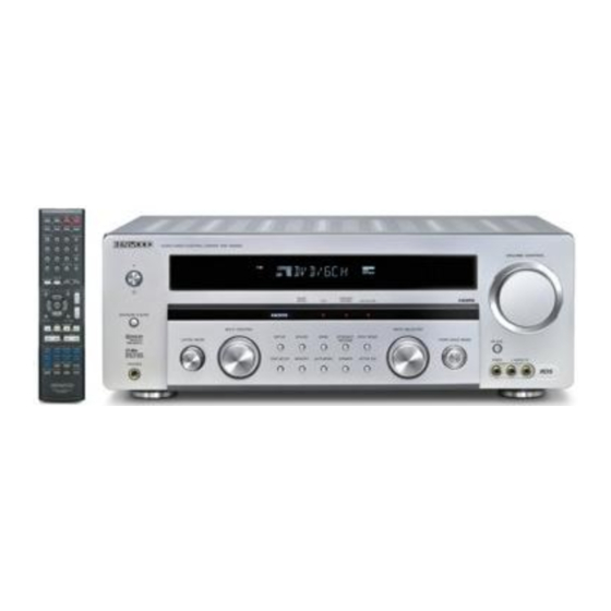 Kenwood KRF-V6300D Mode D'emploi