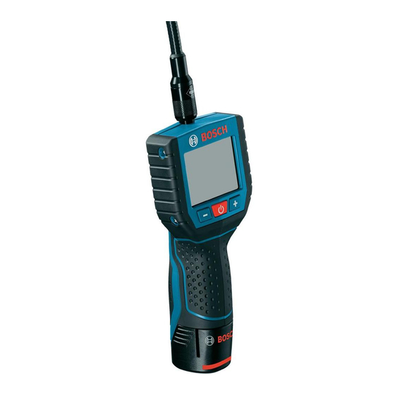 Bosch GOS 10,8 V-LI Professional Notice Originale