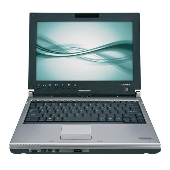 Toshiba Portégé M750 Manuel De L'utilisateur