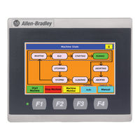 Rockwell Automation Allen-Bradley PanelView 800 2711R-7T Manuel Utilisateur