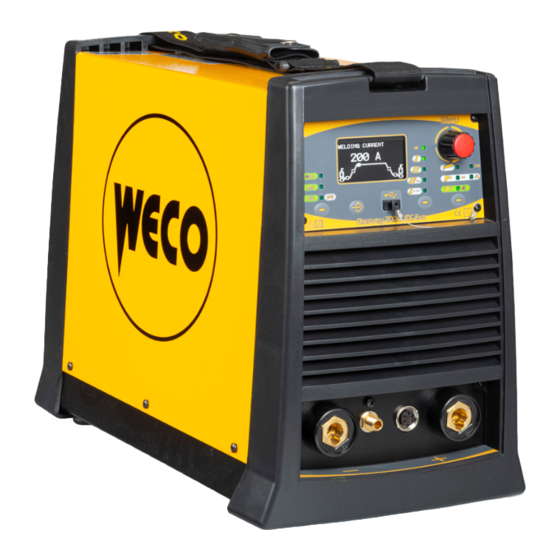 Weco Discovery 200AC/DC Evo Guide D'utilisation