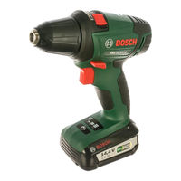 Bosch PSR 14-40 LI-8 Mode D'emploi