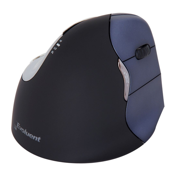 Evoluent VERTICALMOUSE 4 Mode D'emploi