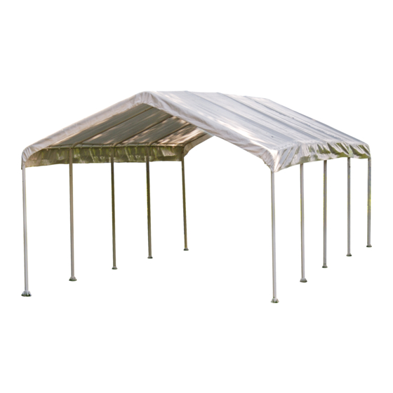 ShelterLogic SUPERMAX 12x26 Guide D'instructions