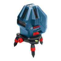 Bosch Professional GLL 5-50 X Notice Originale