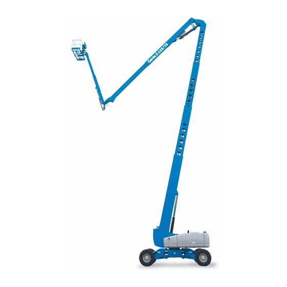 Genie Z-135/70 Manuel De L'opérateur