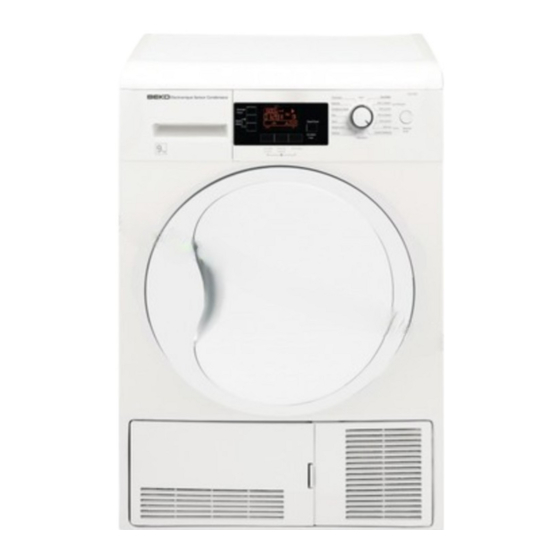 Beko DCU 930 Manuels