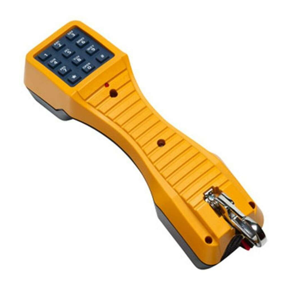 Fluke Networks TS 19 Guide De L'utilisateur