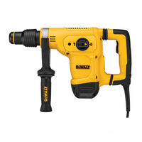 DeWalt D25810 Guide D'utilisation