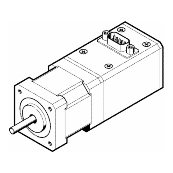 Festo MTRE−ST42−48S Séries Notice D'utilisation