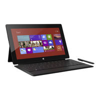 Microsoft Surface Pro Mode D'emploi