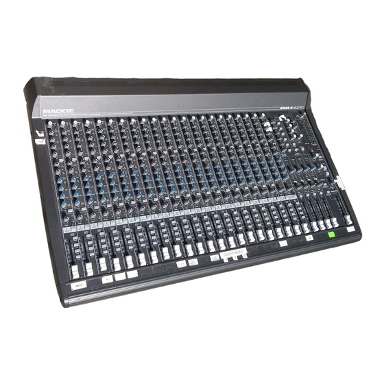 Mackie SR24-4-VLZ PRO Manuels