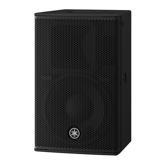 Yamaha DHR Serie Mode D'emploi