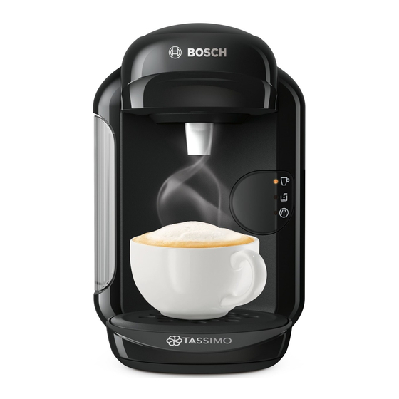 Bosch TASSIMO vivy 2 TAS140 Serie Mode D'emploi