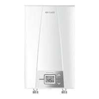 Clage CEX 9 Mode D'emploi Pour L'utilisateur