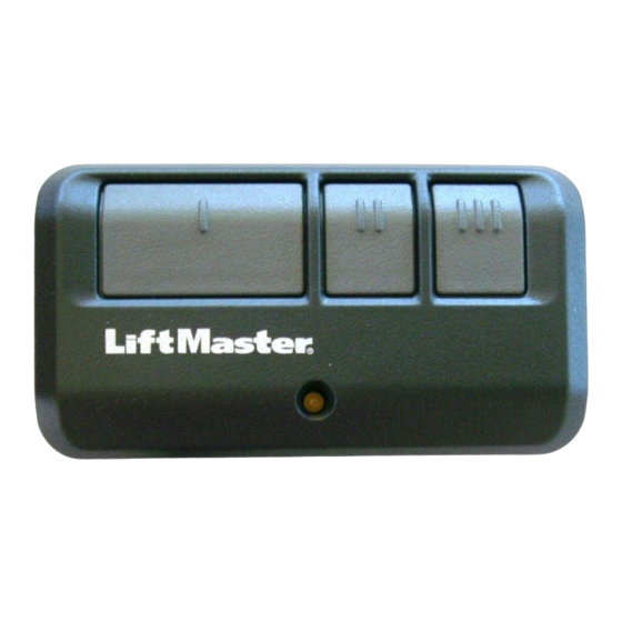 LiftMaster 891LM Guide De Programmation