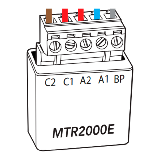 Yokis MTR2000M Mode D'emploi