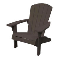 Keter TROY ADIRONDACK Mode D'emploi