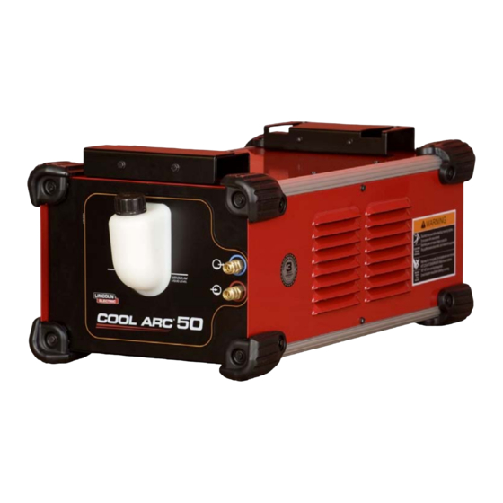 Lincoln Electric COOLARC-50 Manuel D'utilisation