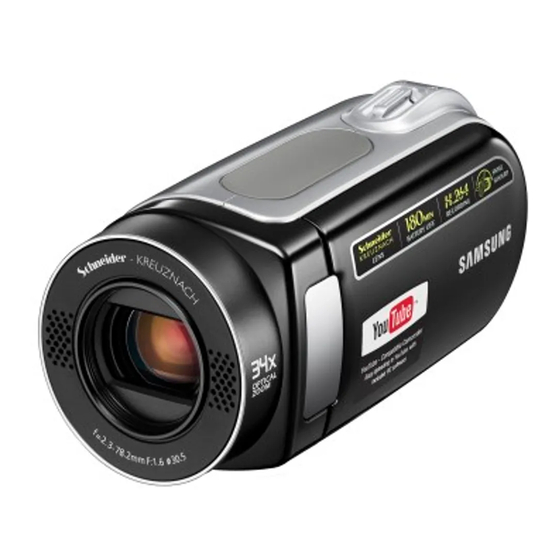Samsung VP-MX20 Manuel D'utilisation