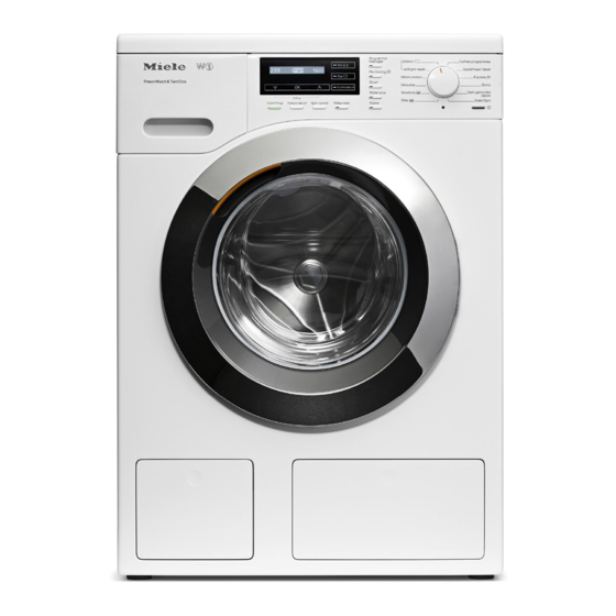 Miele WKH 120 WPS Mode D'emploi