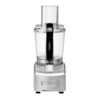 Cuisinart Elite Collection MFP-108C Serie Livret D'instructions