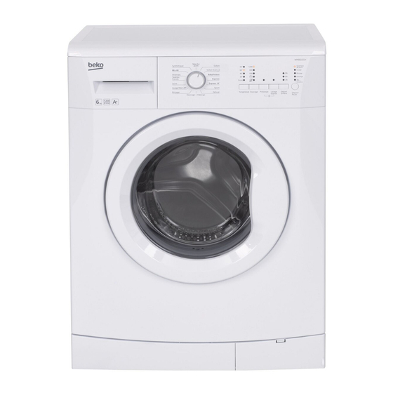 Beko WMB61021Y Manuel D'utilisation