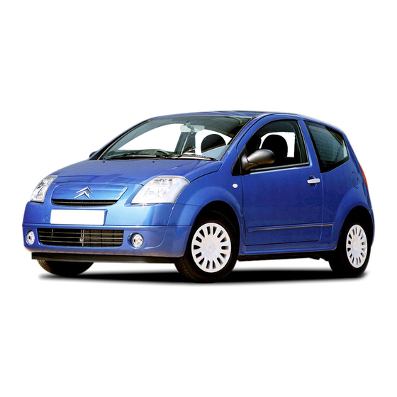 CITROEN C2 2003 Manuels