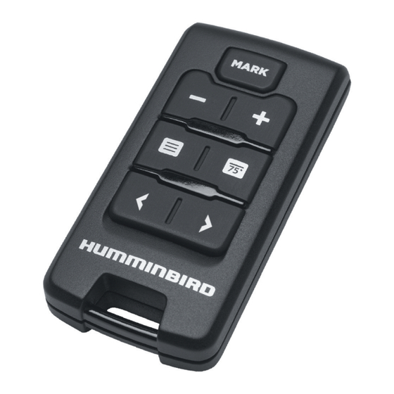 Humminbird ONIX Guide D'utilisation