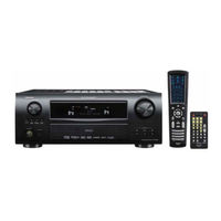 Denon AVR-2808 Manuel De L'utilisateur