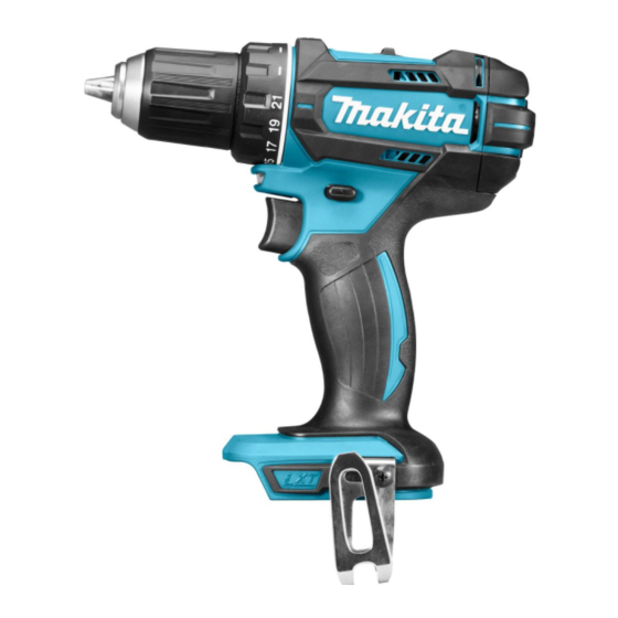 Makita DDF482ZJ Manuel D'instructions