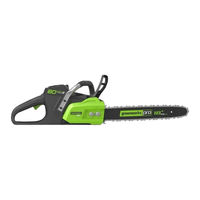 Greenworks GCS80421 Guide D'utilisation