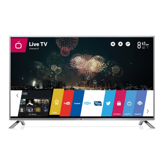 LG LB63 Série Manuel D'utilisation