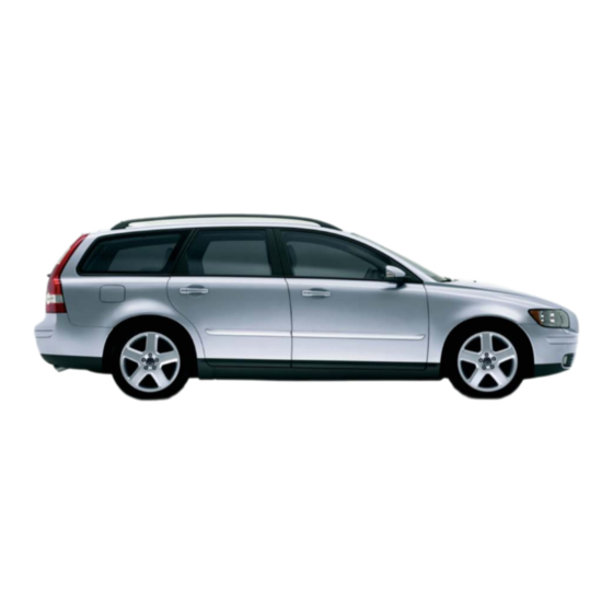 Volvo V50 2005 Mode D'emploi