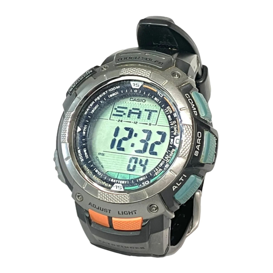 Casio 2894 Guide D'utilisation