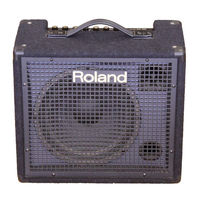 Roland KC-100 Mode D'emploi