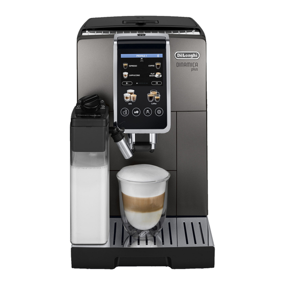 DeLonghi DINAMICA plus ECAM38X.7Y Mode D'emploi