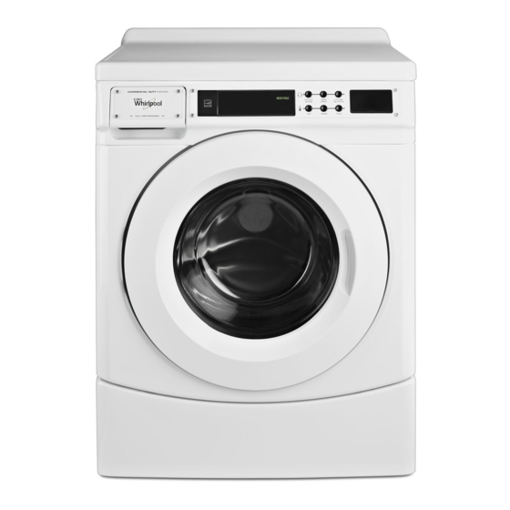 Whirlpool W10918732B Manuels