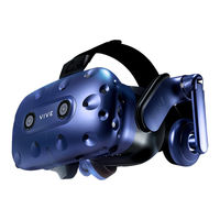 HTC VIVE Pro HMD Guide De L'utilisateur