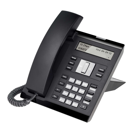 Unify OpenScape Desk Phone IP 35G HFA Guide Rapide D'installation