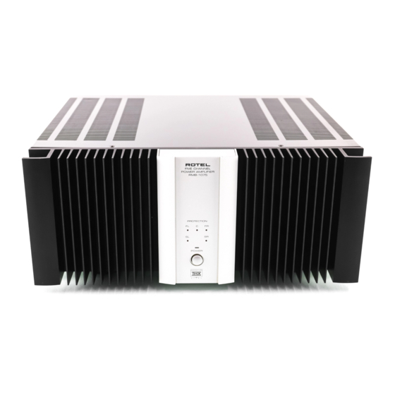 Rotel RMB-1075 Manuel D'utilisation