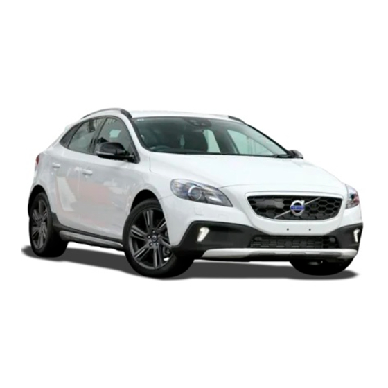 Volvo V40 2014 Mode D'emploi