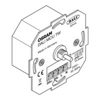 Osram DALI MCU TW Mode D'emploi