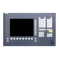 Siemens SINUMERIK 840D sl Manuel D'utilisation