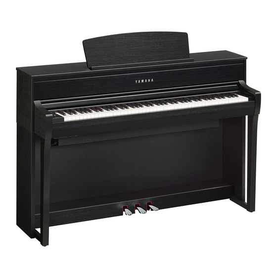 Yamaha Clavinova CLP- 685 Mode D'emploi