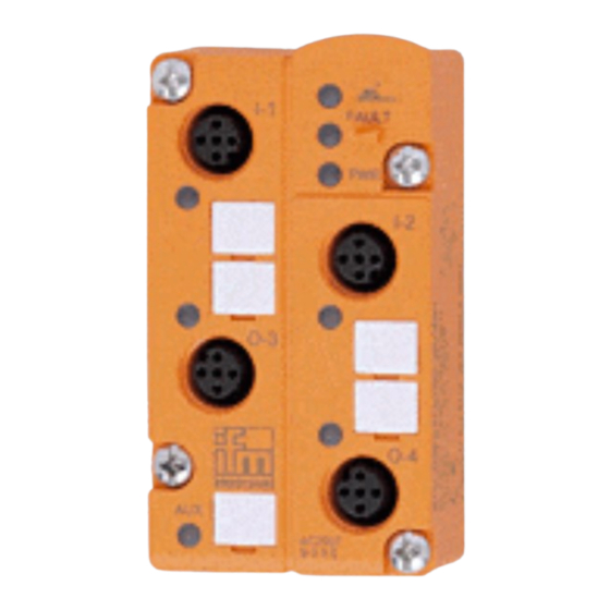 IFM Electronic AC2507 Notice De Montage