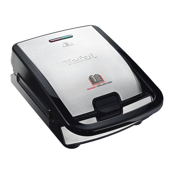 TEFAL SNACK COLLECTION SW854 Mode D'emploi